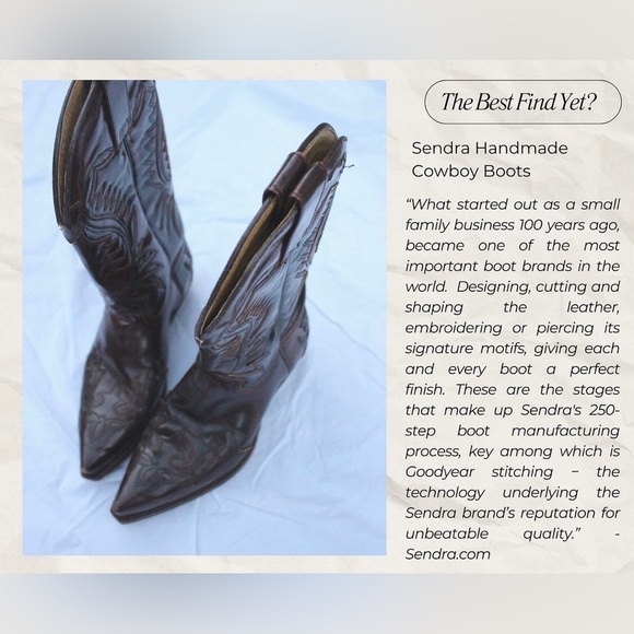 Sendra handcrafted cowboy boots - Picture 9 of 9